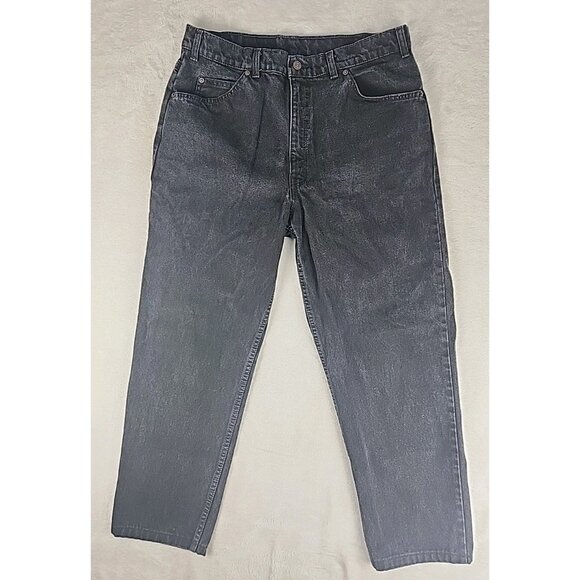 Vintage Levis Jeans Orange Tab 634 Mens 36"x32" Made In Canada 100% Cotton - Picture 1 of 9